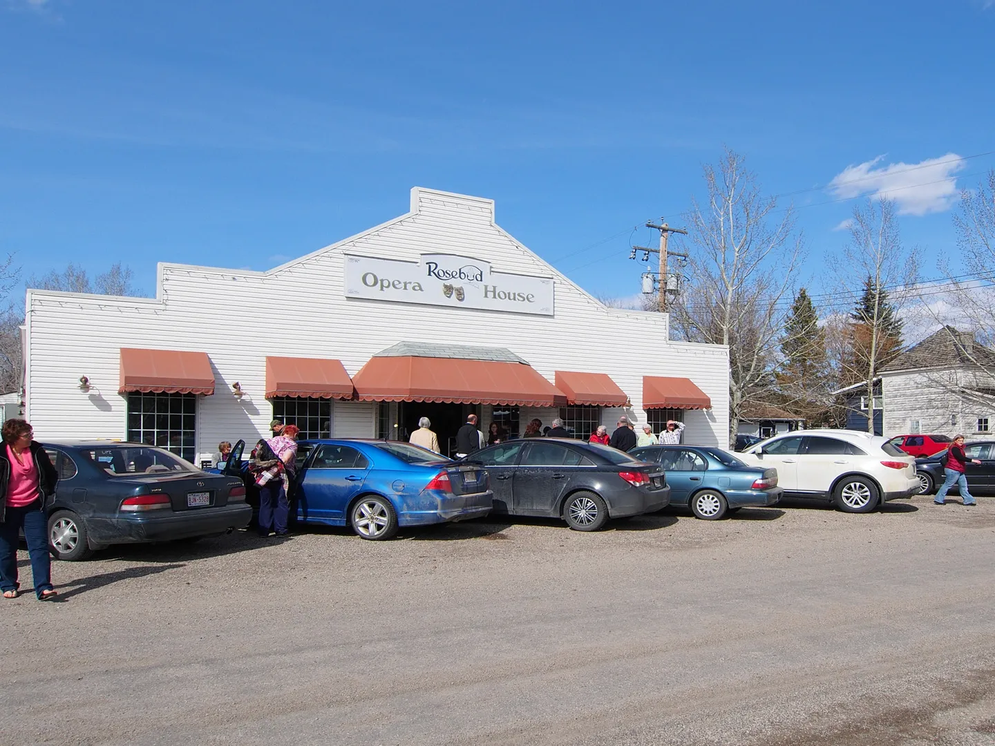 The Rosebud Opera House in Rosebud, Alberta