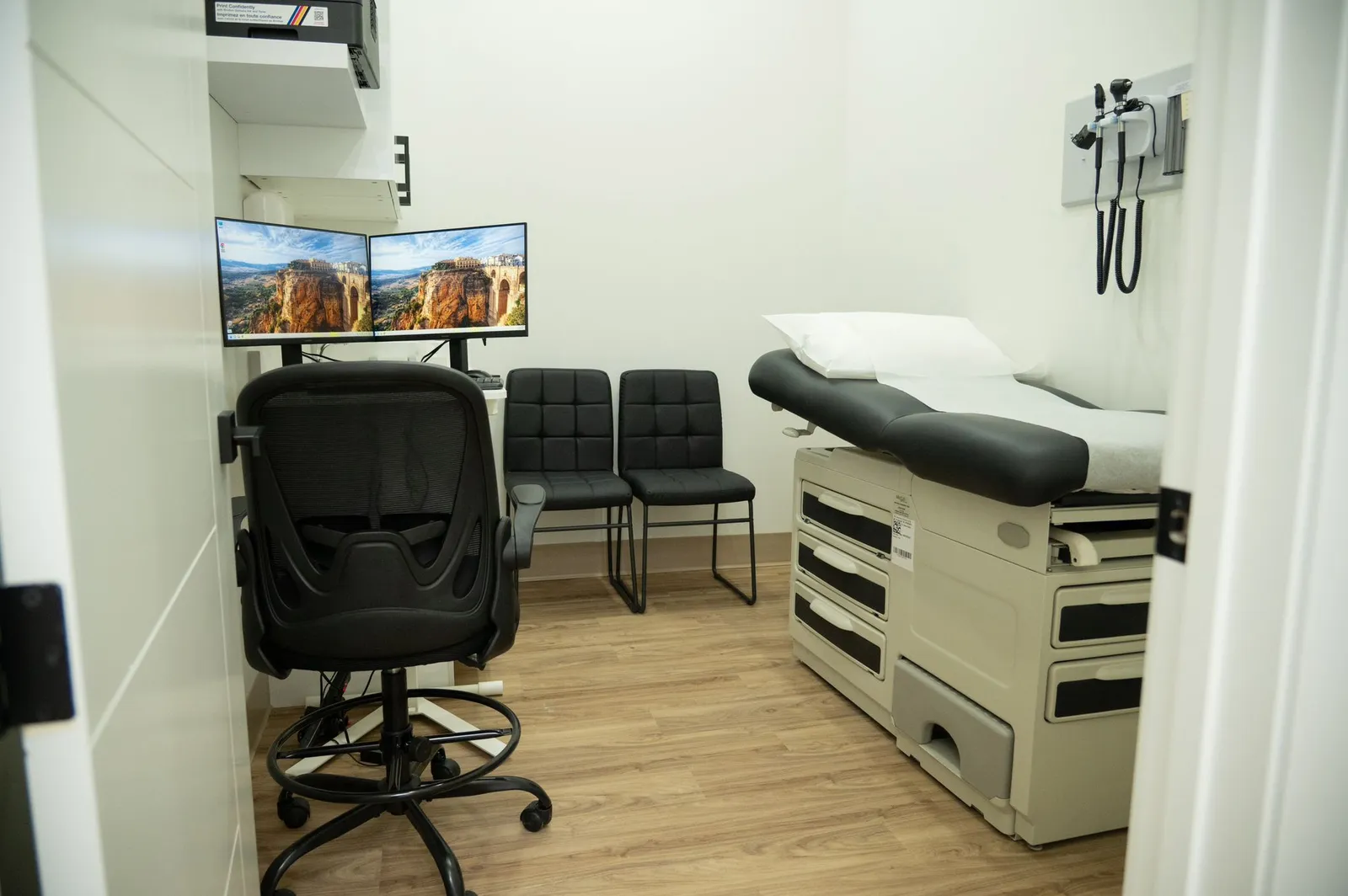 Examination room at Country Plaza Medical Centre